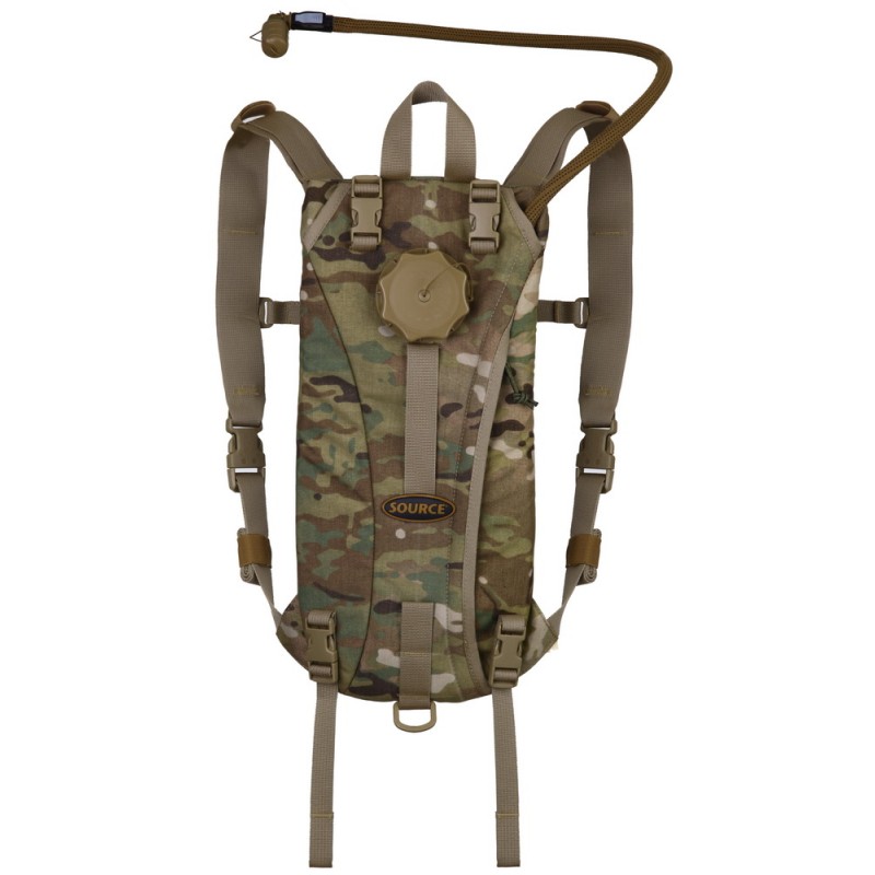 hydration pack with back protector